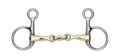SHIRES HANGING CHEEK WARM METAL LOZENGE SNAFFLE 623